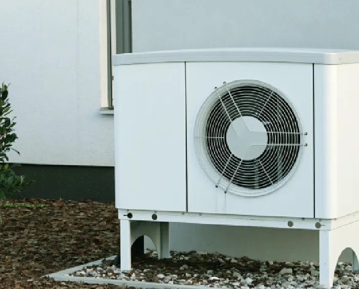 Instalación de aerotermia en un hogar