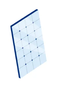 Panneau solaire bi-facial