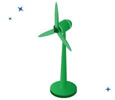 Une eolienne
