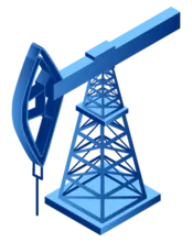 Puit de pétrole : énergie fossile