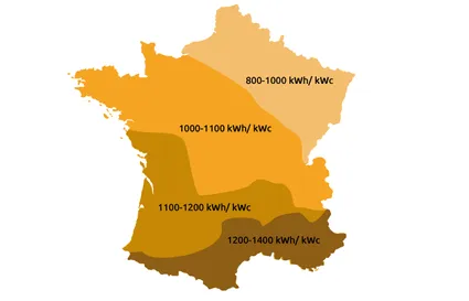 Ensoleillement France