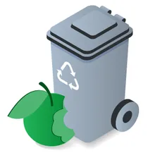 Food waste bin